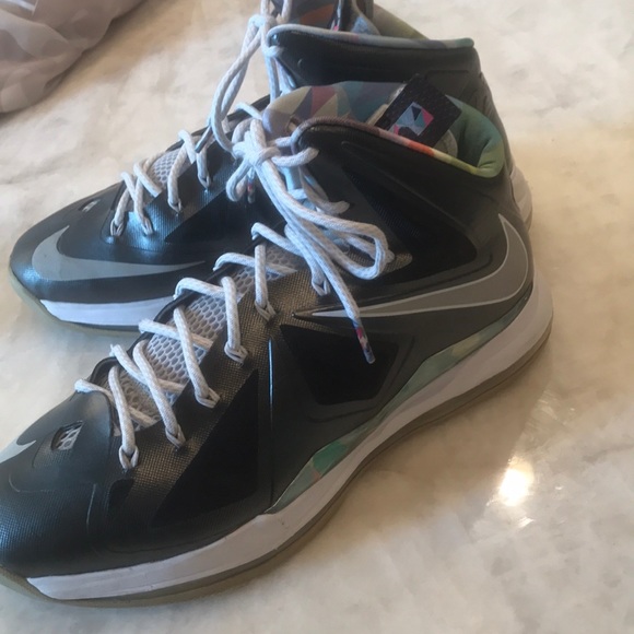 LEBRON 10 (X) PRISM ATHLETIC SHOES - Picture 2 of 8